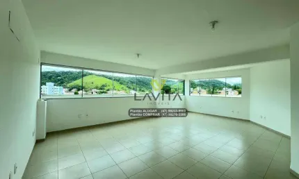 Sala comercial para Aluguel, Locação com 50,56m² privativos mais Sacada, Ed. Comercial Bela Center - Bairro Bela Vista - Gaspar SC | La Vita Imóveis