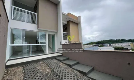 Casa, Sobrado NOVO á Venda com 2 Suítes mais Lavabo - Bairro Itoupavazinha - Blumenau SC | La Vita Imóveis