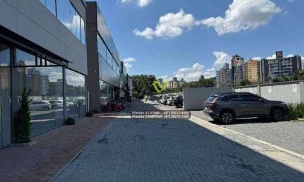 Sala Comercial nova com 227,77m2m²  Bairro Víctorr Konder em Blumenau