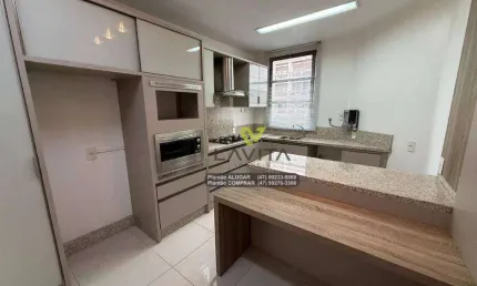 AMPLO APTO SEMIMOBILIADO NO BAIRRO JARDIM BLUMENAU NA REGIÃO DA ALAMEDA