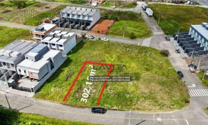 Terreno à venda com 302,15m² localizado no bairro belchior central - loteamento terras do vale - gaspar sc | la vita imóveis