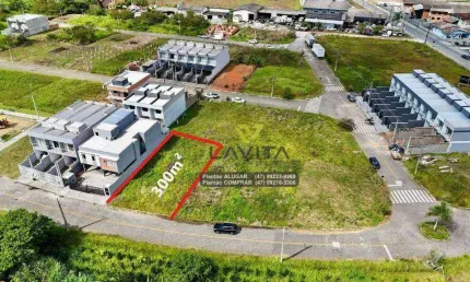 Terreno à Venda com 317,47m² Localizado no Bairro Belchior Central - Loteamento Terras do Vale - Gaspar SC | La Vita Imóveis