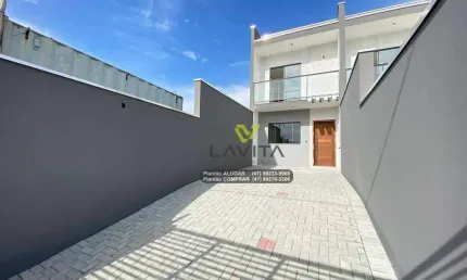 Casa, Sobrado com 2 Dormitórios para Aluguel, Locação, Bairro Belchior Central - Loteamento Terras do Vale - Gaspar SC | La Vita Imóveis