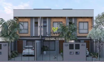 Casa com 3 dormitórios à venda, 116 m² por R$ 550.000 - Santa Terezinha - Gaspar/SC | La Vita Imóveis