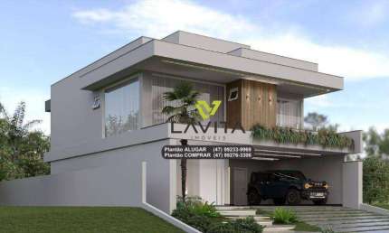 Casa com 3 suítes à venda, 283 m² por R$ 2.499.000 - Ponta Aguda - Blumenau/SC | La Vita Imóveis