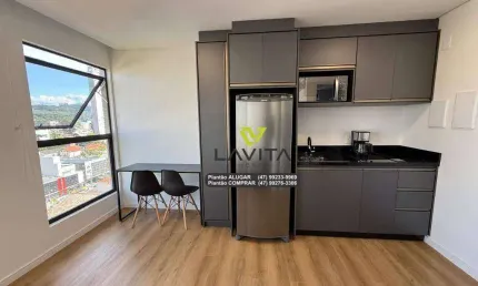 Apartamento totalmente mobiliado ao lado da FURB em Blumenau