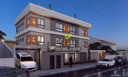 Apartamento com 2 dormitórios à venda, 64 m² por R$ 399.000,00 - Santa Terezinha - Gaspar/SC