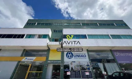 Sala comercial para Aluguel, Locação com 35m² privativos, Ed. Comercial Bela Center - Bairro Bela Vista - Gaspar SC | La Vita Imóveis