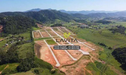 Terreno à venda, 983 m² por r$ 320.000 - poço grande - gaspar/sc | la vita imóveis