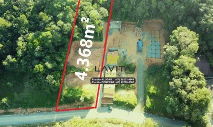 Terreno à venda, com 4.368m² por R$ 499.000 -Bairro Itoupava Central - Blumenau/SC | La Vita Imóveis