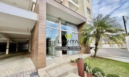 Apartamento com 3 dormitórios para alugar, 92 m² por r$ 2.694/mês - bela vista - gaspar/sc | la vita imóveis