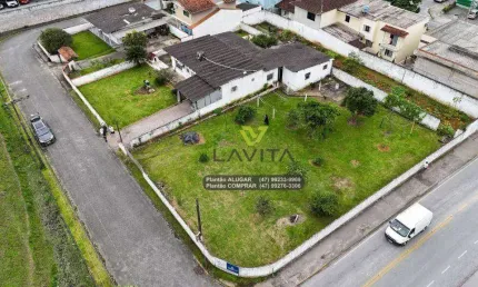 Terreno de Esquina, Plano com 1470m² à Venda , Bairro Bela Vista, Gaspar. SC | La Vita Imóveis