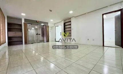 Sala para alugar, 70 m² por R$ 1.850/mês - Vorstadt - Blumenau/SC