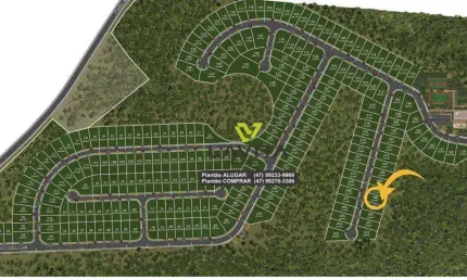Terreno à venda, 375 m² por R$ 275.000,00 - Ponta Aguda - Blumenau/SC