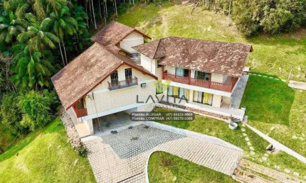 Sítio com 3 dormitórios à venda, 2.9000m² - nova rússia - bairro progresso - blumenau/sc | la vita imóveis