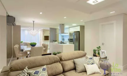 Apartamento com 3 dormitórios sendo 1 suíte à venda, 122 m² por R$ 1.180.000 - Victor Konder - Blumenau/SC | La Vita Imóveis