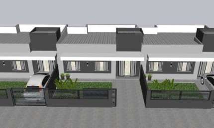 CASA COM 2 DORMITÓRIOS , EM CONSTRUÇÃO, BALNEÁRIO NEREIDAS.