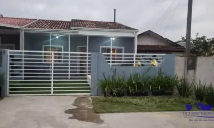 OPORTUNIDADE DE NEGÓCIO: CASA GEMINADA NO BALNEÁRIO BREJATUBA, A UMA QUADRA DA AVENIDA PARANÁ