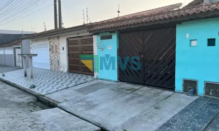Casa à venda em itanhaém-sp, bairro balneário gaivota - 2 quartos, 1 suíte, 2 salas, 2 banheiros, 1 vaga de garagem, 71,00 m².