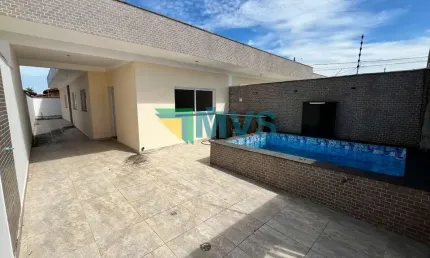Casa à venda em Itanhaém-SP, bairro Cibratel 2: 3 quartos, 1 suíte, 2 salas, 3 banheiros, 2 vagas, 100m² de área