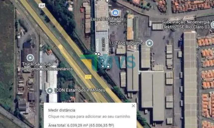 Oportunidade única: galpão industrial à venda em rio claro-sp, jardim matheus maniero - 4 salas, 5 banheiros, 20 vagas, 6.000,00 m².