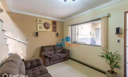Sobrado com 3 dormitórios à venda, 115 m² por R$ 805.000,00 - Mauá - São Caetano do Sul/SP