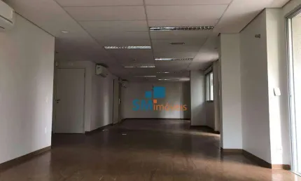 Sala comercial 160m² - 02 banheiros e 04 vagas - bela vista - aluga-se