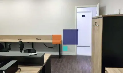 Sala para alugar, 39 m² por r$ 3.442,00/mês - centro - são bernardo do campo/sp