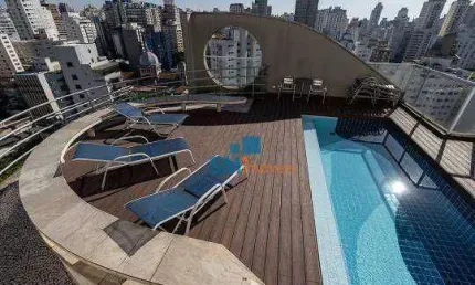 Apartamento com 1 dormitório à venda, 46 m² por r$ 620.000,00 - vila buarque - são paulo/sp