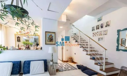 Cobertura com 3 dormitórios à venda, 177 m² por r$ 2.000.000,00 - moema - são paulo/sp