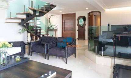 Cobertura com 4 dormitórios à venda, 350 m² por R$ 2.450.000,00 - Indianópolis - São Paulo/SP