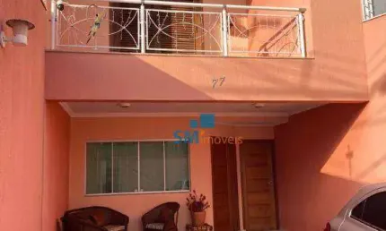 Sobrado com 3 dormitórios à venda, 168 m² por r$ 893.000,00 - assunção - são bernardo do campo/sp