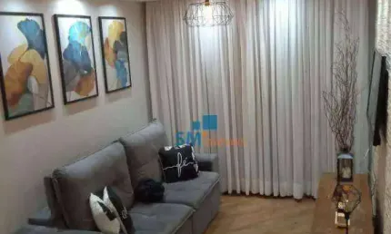 Apartamento com 3 dormitórios à venda, 63 m² por r$ 382.000,00 - jardim utinga - santo andré/sp