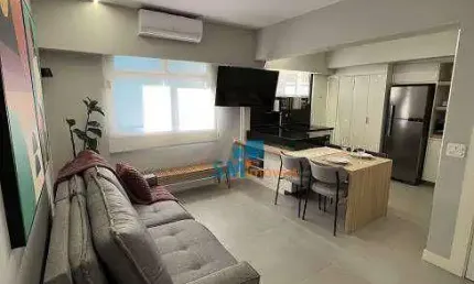 Apartamento com 1 dormitório à venda, 56 m² por r$ 750.000,00 - vila olímpia - são paulo/sp