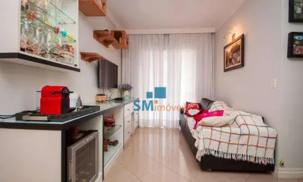 Apartamento com 2 dormitórios à venda, 45 m² por r$ 700.000,00 - chácara santo antônio - são paulo/sp