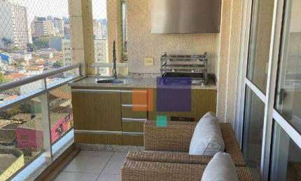Apartamento com 3 dormitórios para alugar, 128 m² por R$ 6.500,00/mês - Centro - Santo André/SP