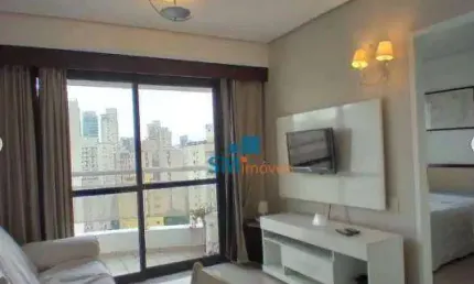Apartamento com 1 dormitório à venda, 34 m² por R$ 600.000,00 - Moema - São Paulo/SP