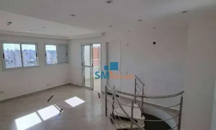 Cobertura com 1 dormitório à venda, 83 m² por R$ 490.000,00 - Casa Branca - Santo André/SP