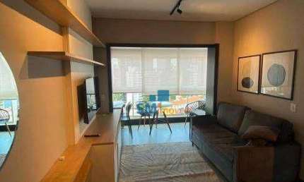 Apartamento Mobiliado com 1 dormitório à venda, 39 m² por R$ 760.000 - Pinheiros - São Paulo/SP