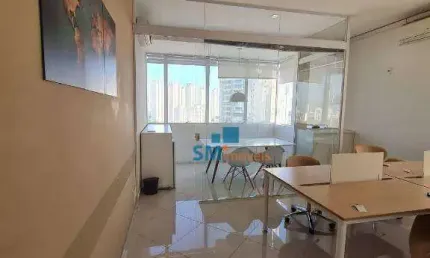 Sala Comercial Mobiliada 34m², 01 banheiro - Vende-se - Jardim Marajoara