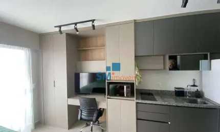 Studio 25m² mobiliado em pinheiros - aluga-se ou vende-se