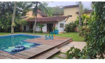 Casa com 6 dormitórios à venda, 480 m² por R$ 3.590.000,00 - Santiago - São Sebastião/SP