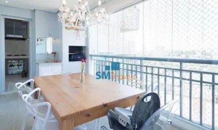 Apartamento com 3 dormitórios à venda, 118 m² por r$ 1.150.000,00 - vila baeta neves - são bernardo do campo/sp