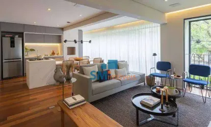 Apartamento com 2 dormitórios à venda, 105 m² por R$ 1.590.000,00 - Campo Belo - São Paulo/SP