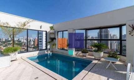 Cobertura com 5 dormitórios à venda, 390 m² por R$ 3.990.000,00 - Campo Belo - São Paulo/SP
