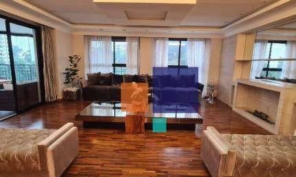 Apartamento com 4 dormitórios, 370 m² - venda por R$ 4.300.000,00 ou aluguel por R$ 45.135,00/mês - Santo Amaro - São Paulo/SP