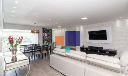 Apartamento com 3 dormitórios à venda, 157 m² por r$ 2.450.000,00 - vila anastácio - são paulo/sp