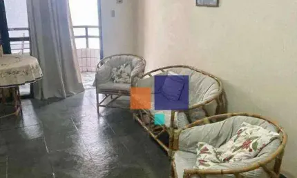 Apartamento com 1 dormitório à venda, 75 m² por R$ 280.000,00 - Aviação - Praia Grande/SP
