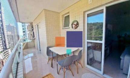 Apartamento com 2 dormitórios à venda, 76 m² por R$ 700.000,00 - Canto do Forte - Praia Grande/SP