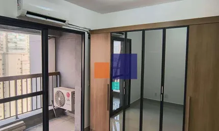Apartamento com 1 dormitório para alugar, 25 m² por R$ 3.500,00/mês - Brooklin Paulista - São Paulo/SP